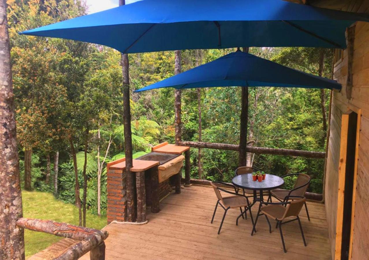 פורטו ואראס Cabanas Los Cantos Del Chucao מראה חיצוני תמונה