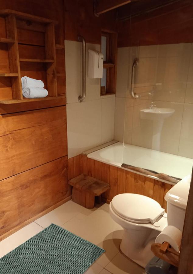 פורטו ואראס Cabanas Los Cantos Del Chucao מראה חיצוני תמונה