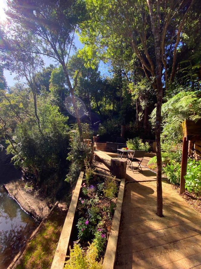 פורטו ואראס Cabanas Los Cantos Del Chucao מראה חיצוני תמונה