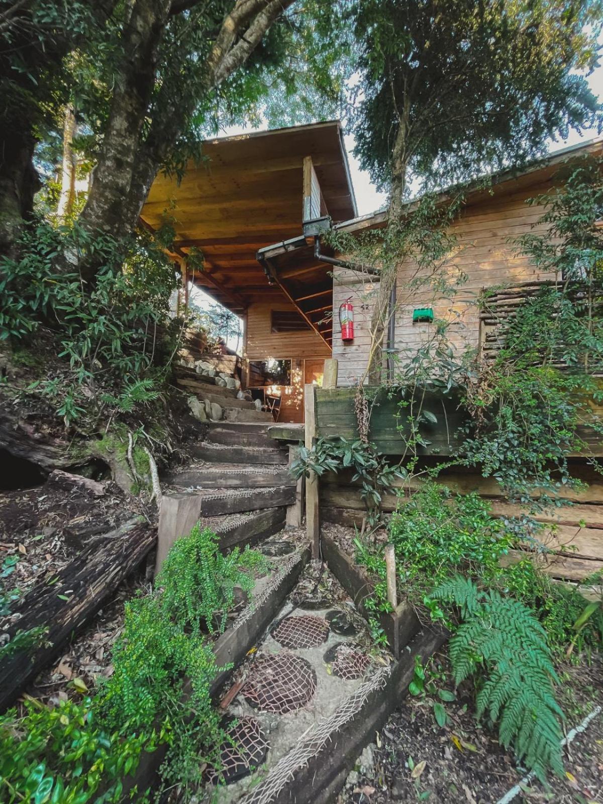 פורטו ואראס Cabanas Los Cantos Del Chucao מראה חיצוני תמונה