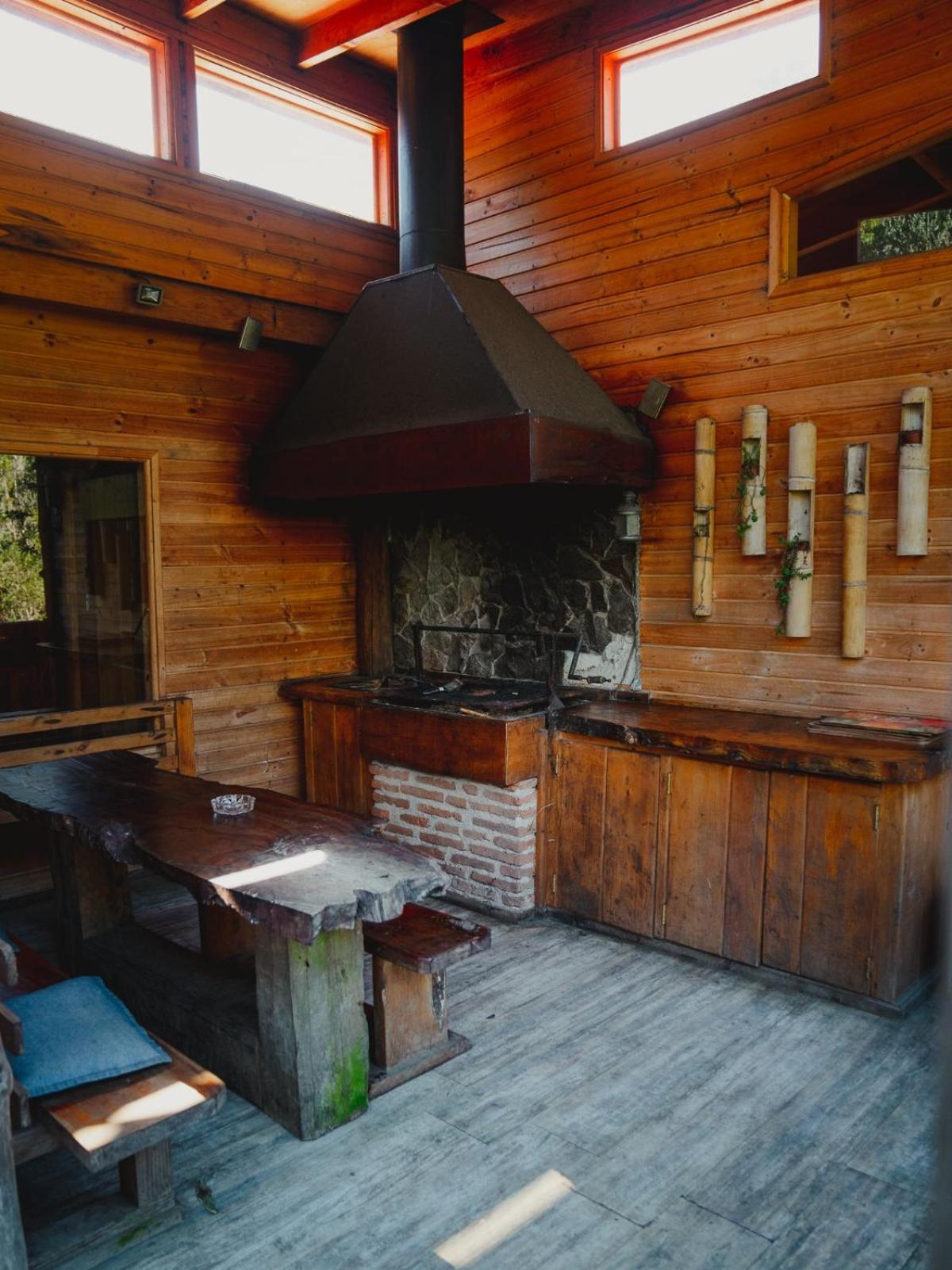 פורטו ואראס Cabanas Los Cantos Del Chucao מראה חיצוני תמונה
